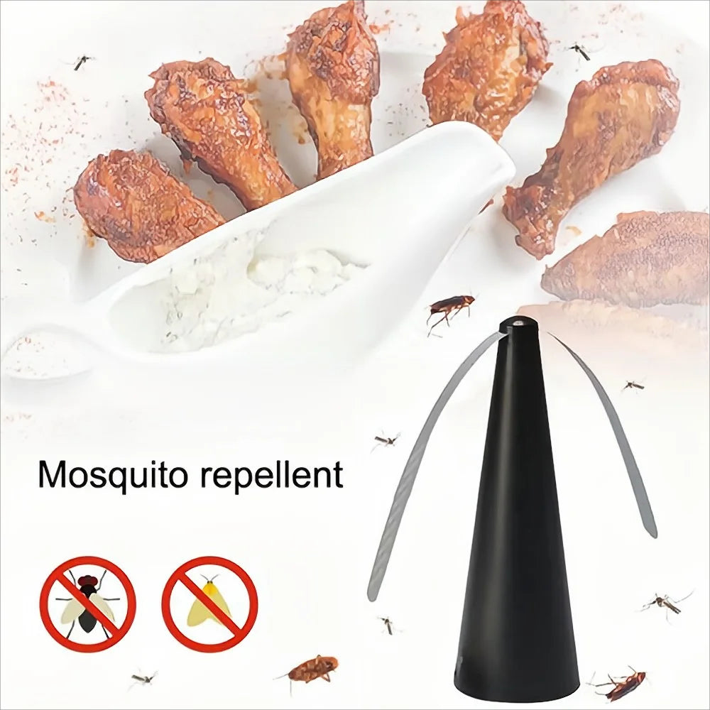 Mosquito Repeller Fan | Portable Table Fan for Indoor & Outdoor Dining