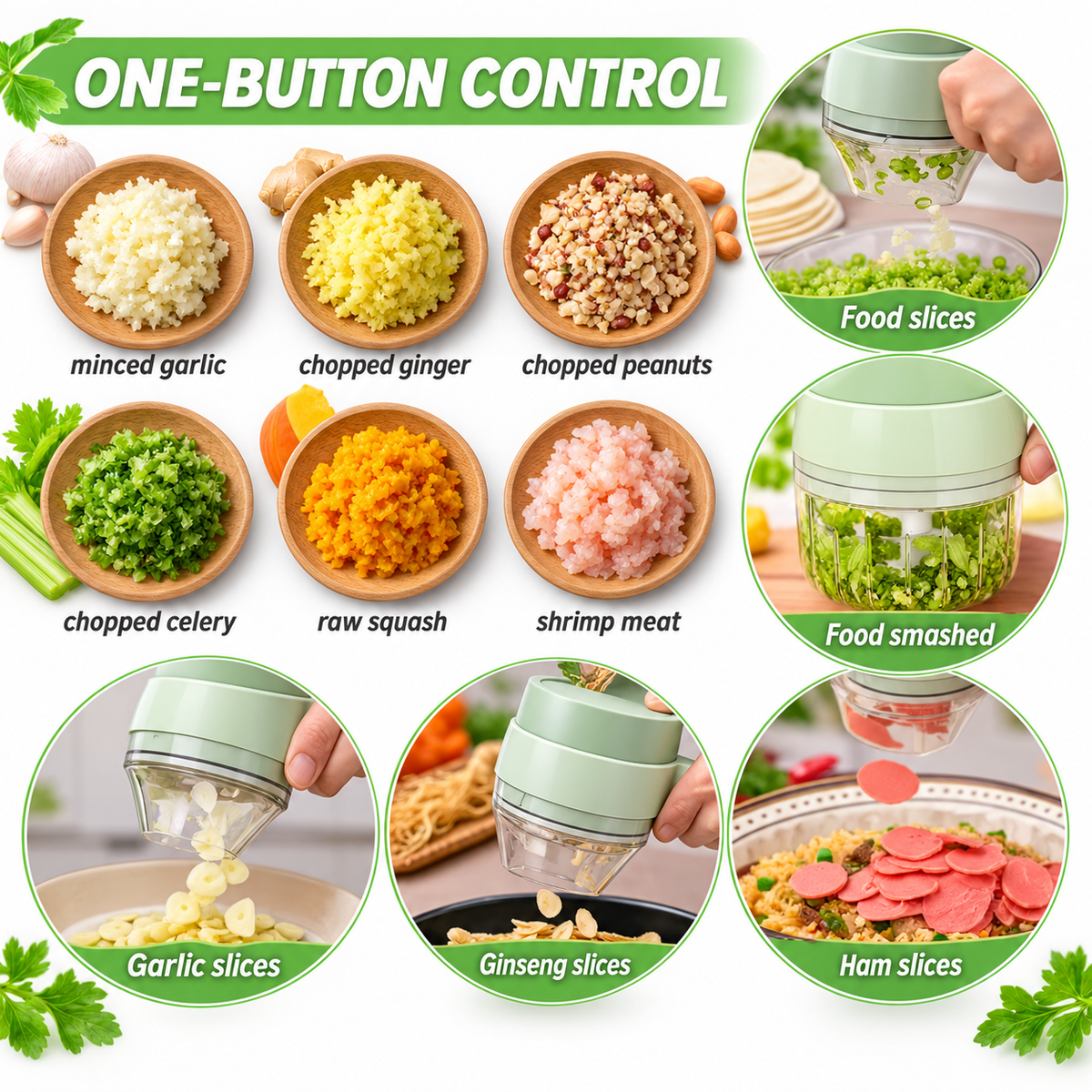 Mini Electric Vegetable Cutter