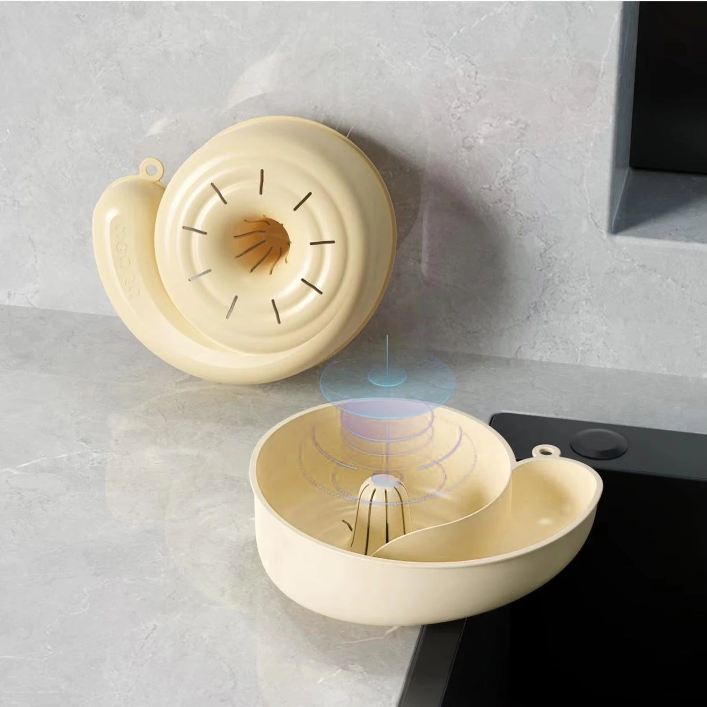 4-in-1 Fruit & Vegetable Washing Bowl | Automatic Fruit Washer, Salad Spinner & Colander