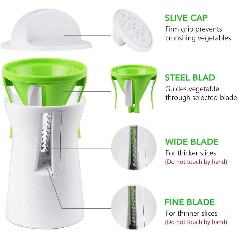 Compact Vegetable Spiralizer
