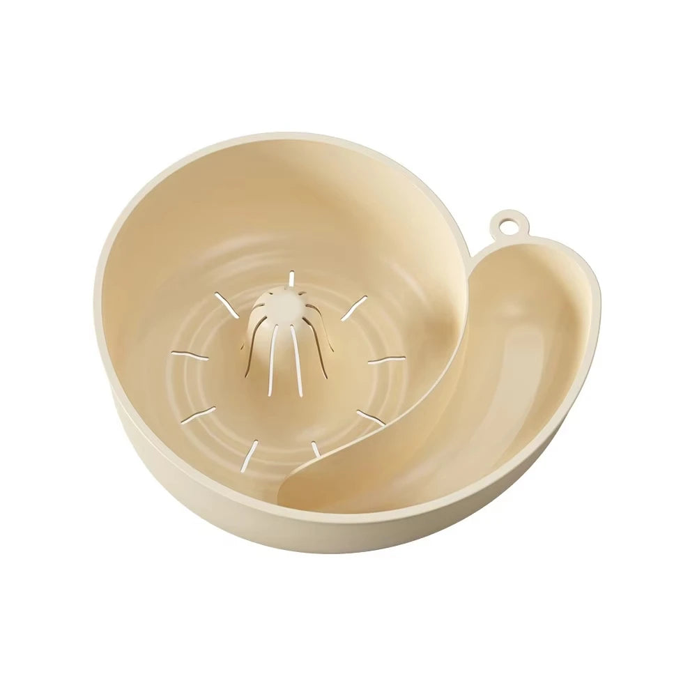4-in-1 Fruit & Vegetable Washing Bowl | Automatic Fruit Washer, Salad Spinner & Colander
