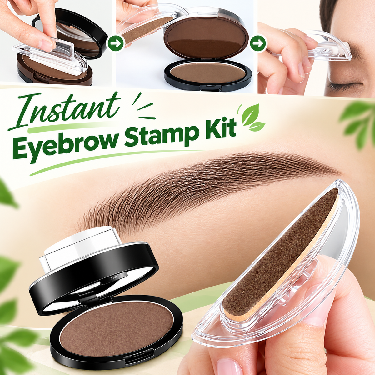Instant Eyebrow Stamp Kit