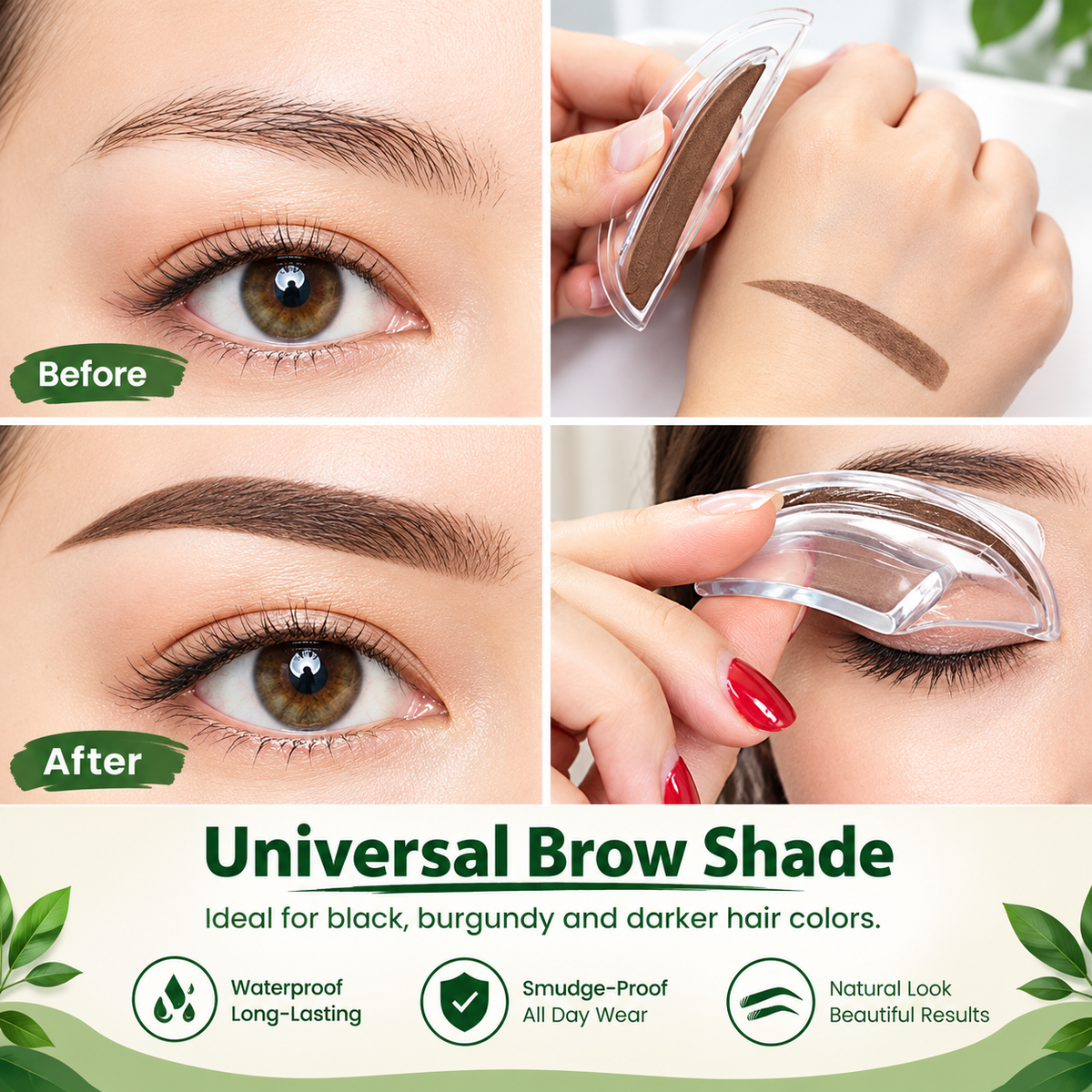 Instant Eyebrow Stamp Kit