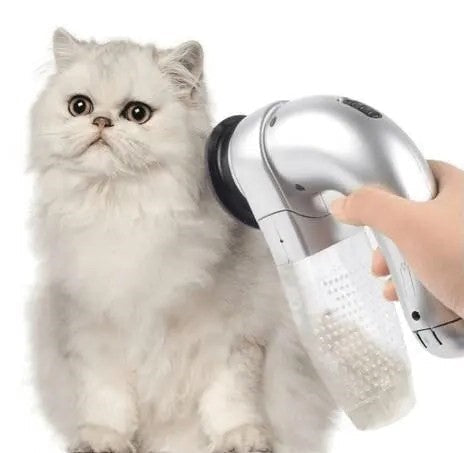 Cat Dog Vacuum Pet Hair Grooming Brush Tool