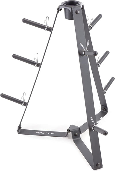 Plate Tree for Standard Size Weight Plates/Storage Rack for Exercise Weights