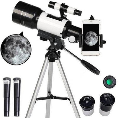 Professional Astronomical Telescope - Moon-Watching W/ Tripod