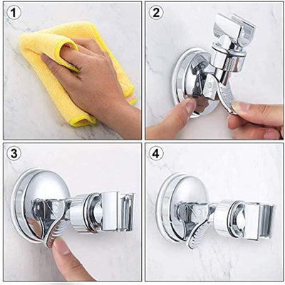 Shower Head Holder Suction Cup Handheld