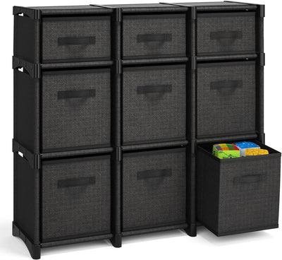 9 Cube Storage Organizer Shelves