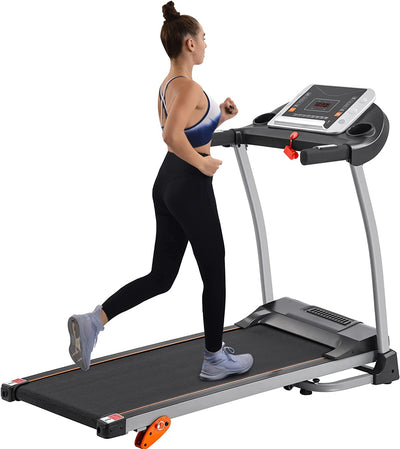 Foldable Electric Treadmill 300LBS Weight Capacity