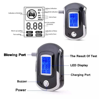 Alcohol Breathalyzer Tester