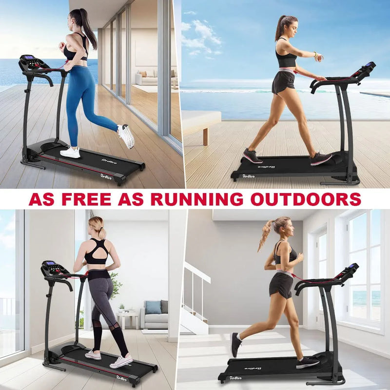 Electric Treadmill Foldable Exercise Walking Machine