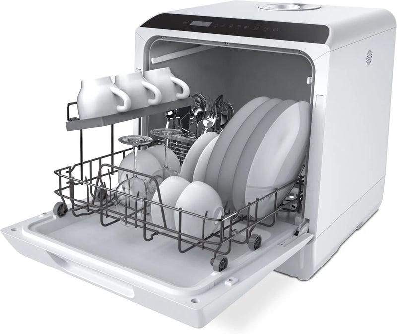 Countertop Dishwasher, 5 Washing Programs Portable Dishwasher