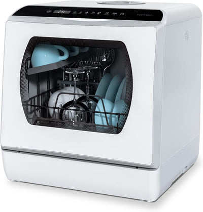 Countertop Dishwasher, 5 Washing Programs Portable Dishwasher