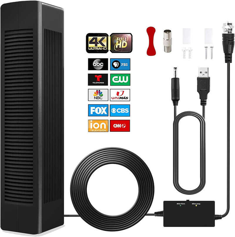 Digital Antenna for Smart TV - Amplified HDTV 350+ Mile Range