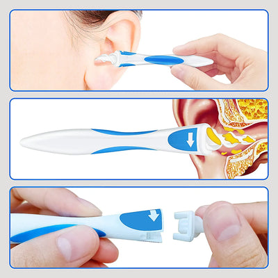 Ear Wax Remover Reusable Spiral for Adult & Kids