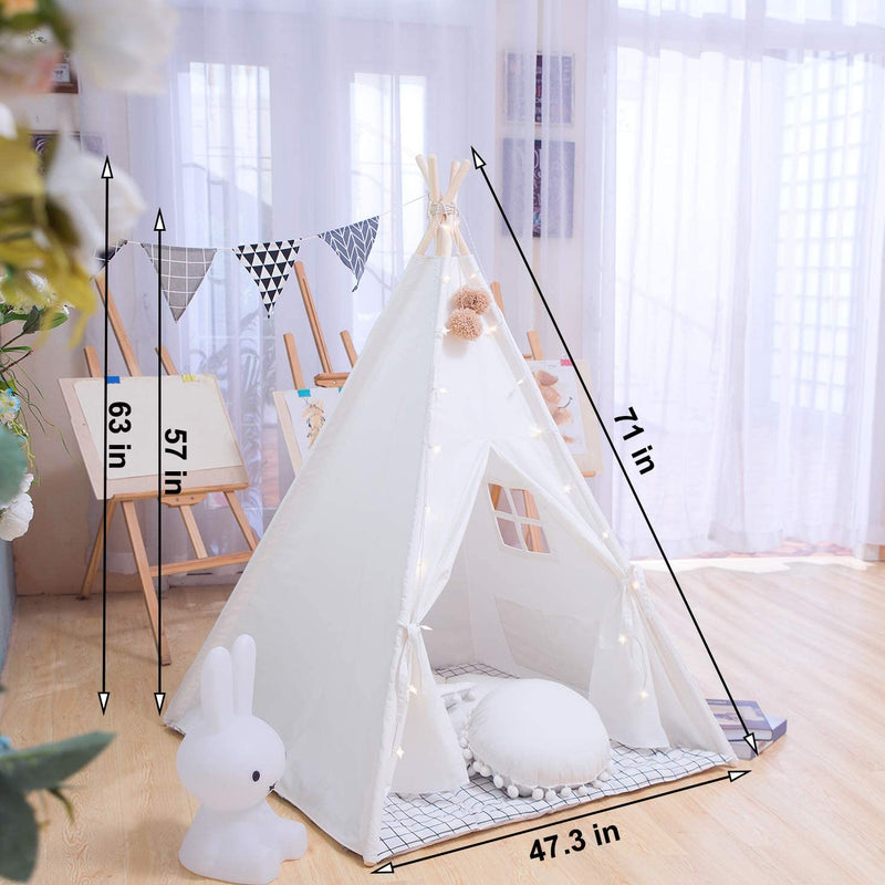 Teepee Tent for Kids, Classic Indian Play Tent for Child