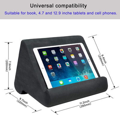 Tablet Pillow Pad Stand (Dark Grey)