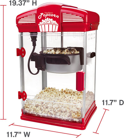Movie Theater Popcorn Popper - Gourmet Popcorn Maker Machine