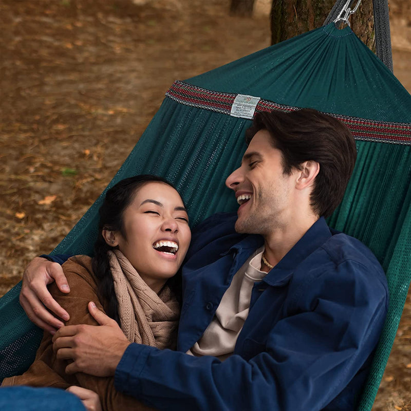 Double Hammock with Stand Included for 2 Persons/ Foldable Hammock Stand