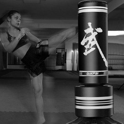 Freestanding MMA Kick Boxing Cardio Training Punching Bag Set 67"