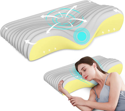Ergonomic Orthopedic Neck Pillow for Neck & Shoulder Pain