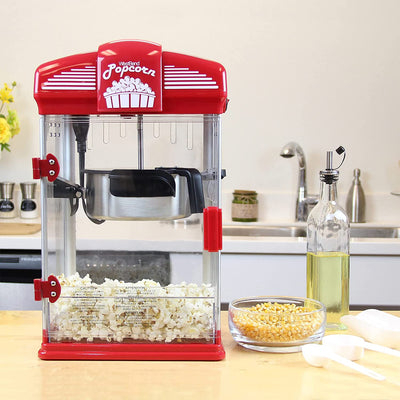 Movie Theater Popcorn Popper - Gourmet Popcorn Maker Machine