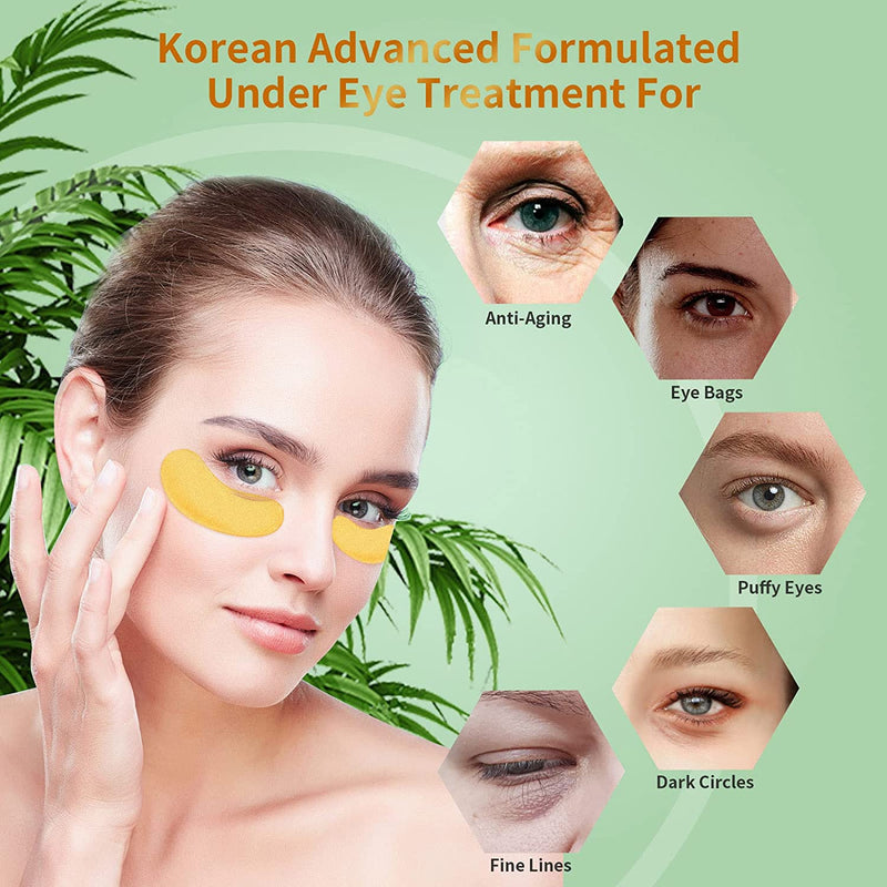 Under Eye Patches for Puffy Eyes Treatment (24 Pairs)