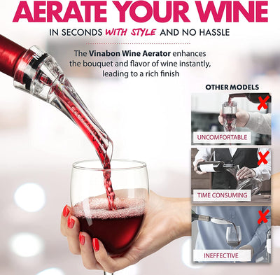 Wine Aerator Pourer Spout