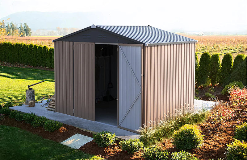 8 X 6FT Outdoor Storage Shed - Shed for Backyard