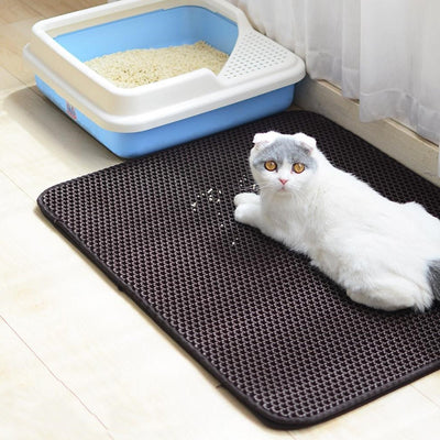 Non-Slip Waterproof Cat Litter Mat