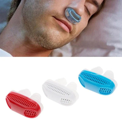 Micro CPAP Anti Snoring Device