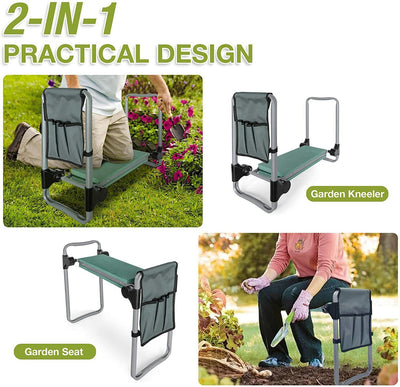 Ergonomic Garden Kneeler and Seat