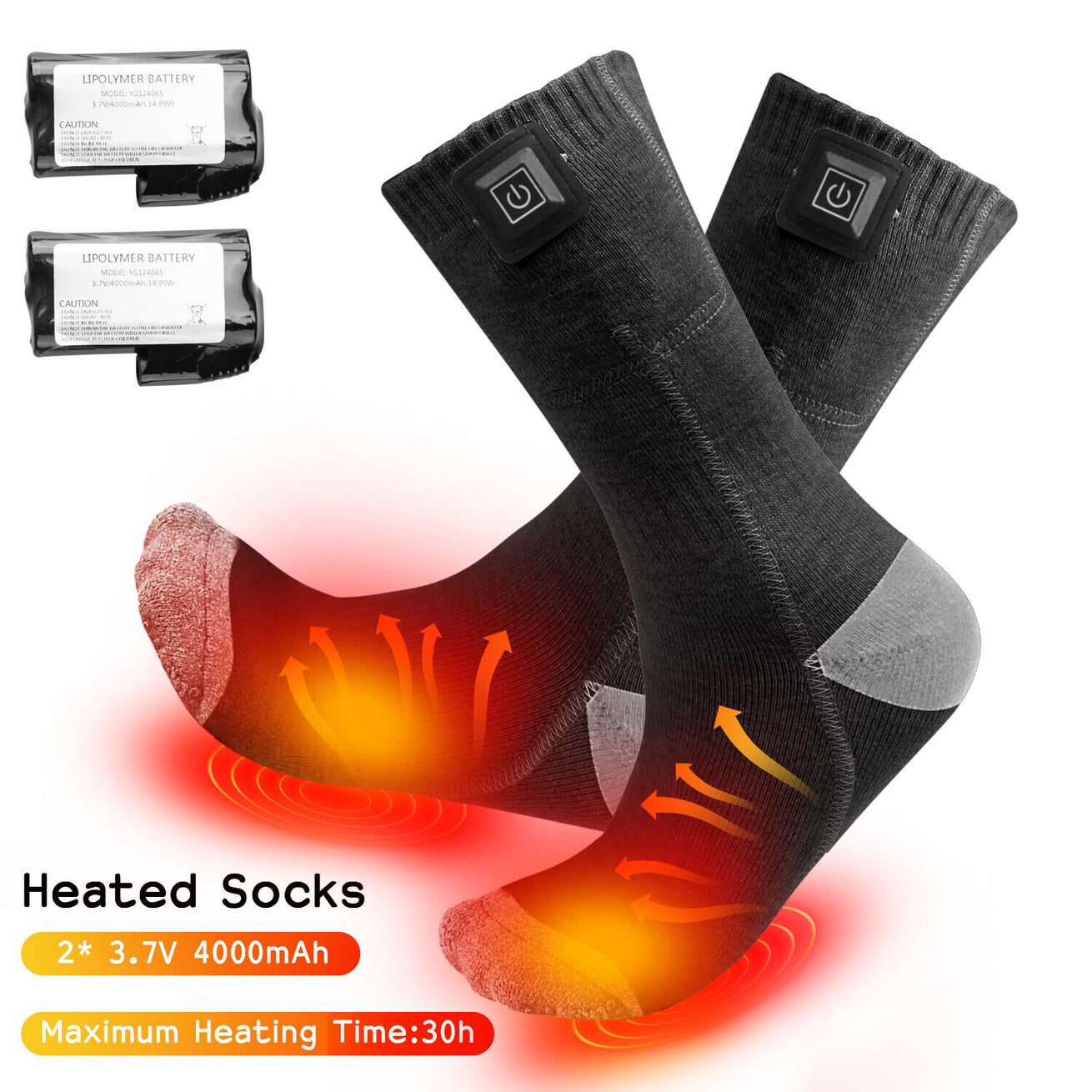 Official Electric Heated Socks