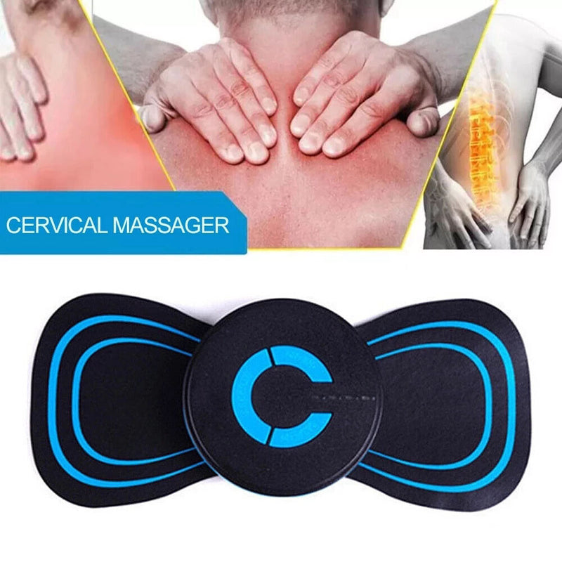 6 Modes Electric Neck Tens Unit Cervical Vertebra Massager Pain Relief Device