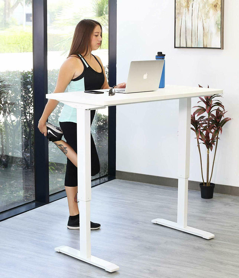 Electric Standing Desk w/ Adjustable Height (Home Office Desk)
