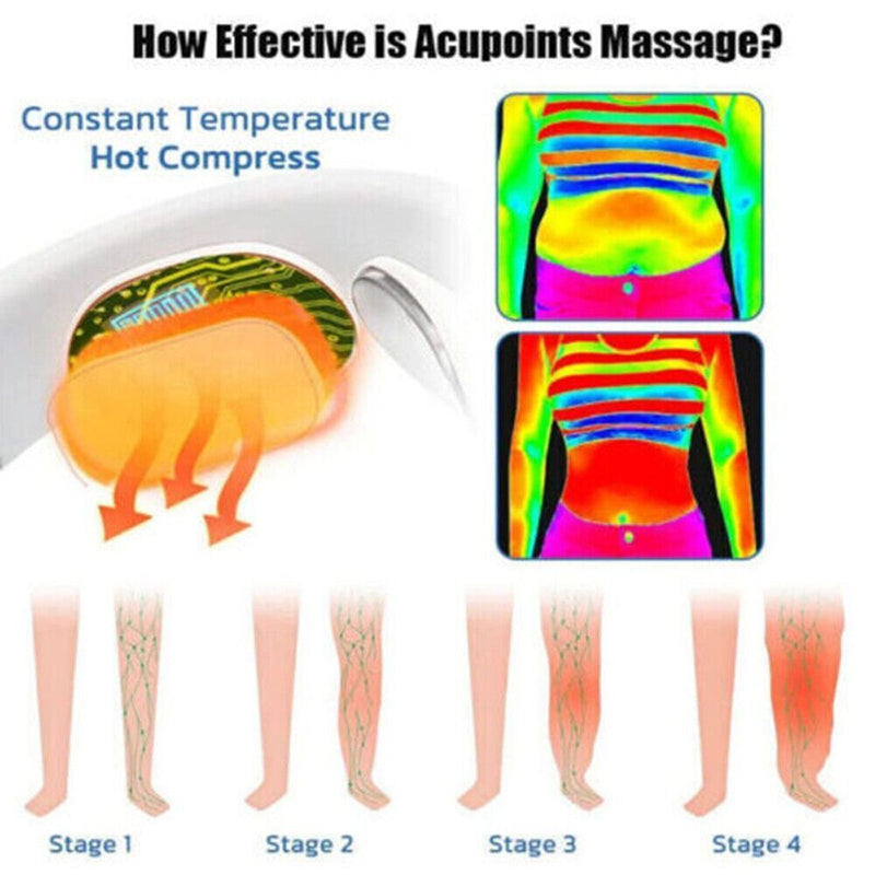 EMS Neck Acupoints Lymphvity Massage Device Intelligent Neck Massage