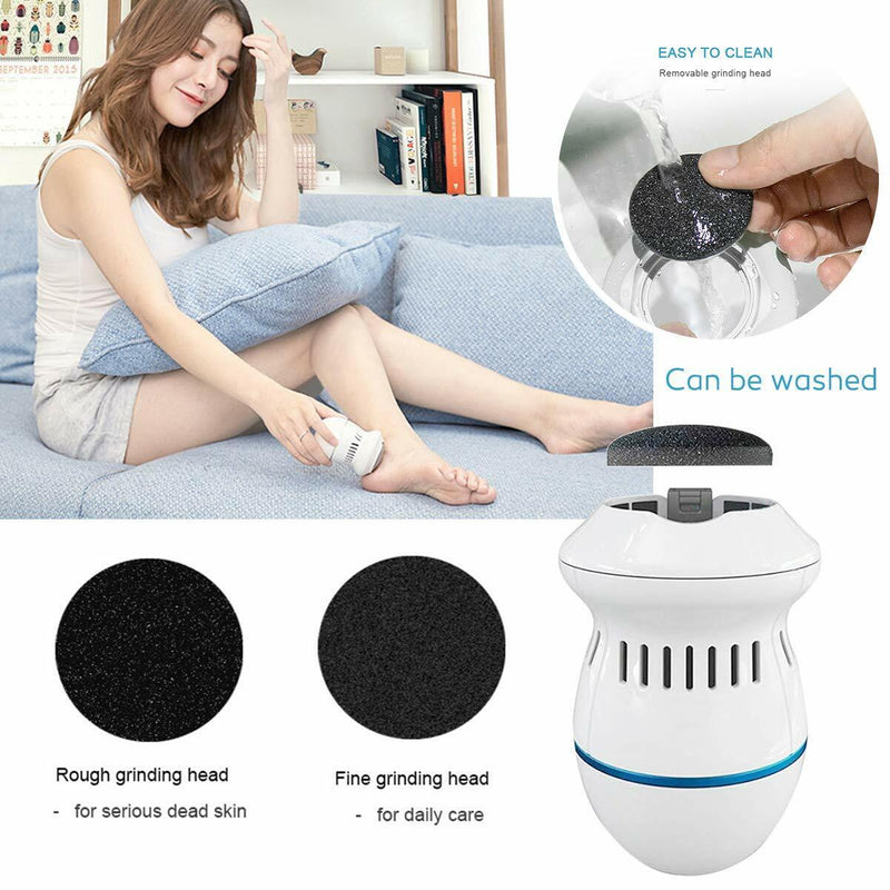 Electric Vacuum Adsorption Foot File Callus Grinder Dead Skin Remover Machine US